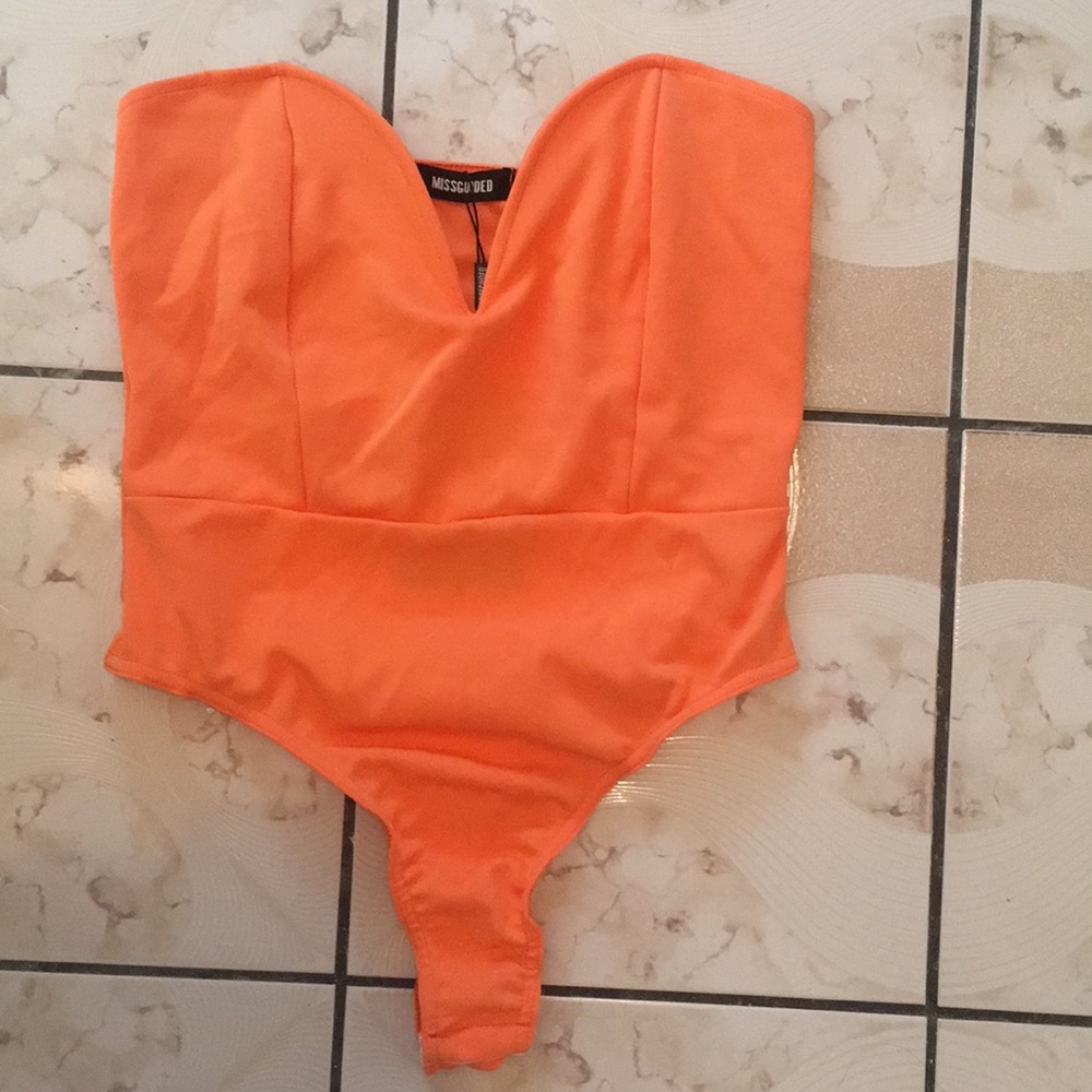 Missguided strapless bodysuit